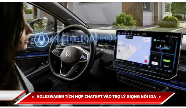 VOLKSWAGEN TÍCH HỢP CHATGPT VÀO TRỢ LÝ GIỌNG NÓI IDA